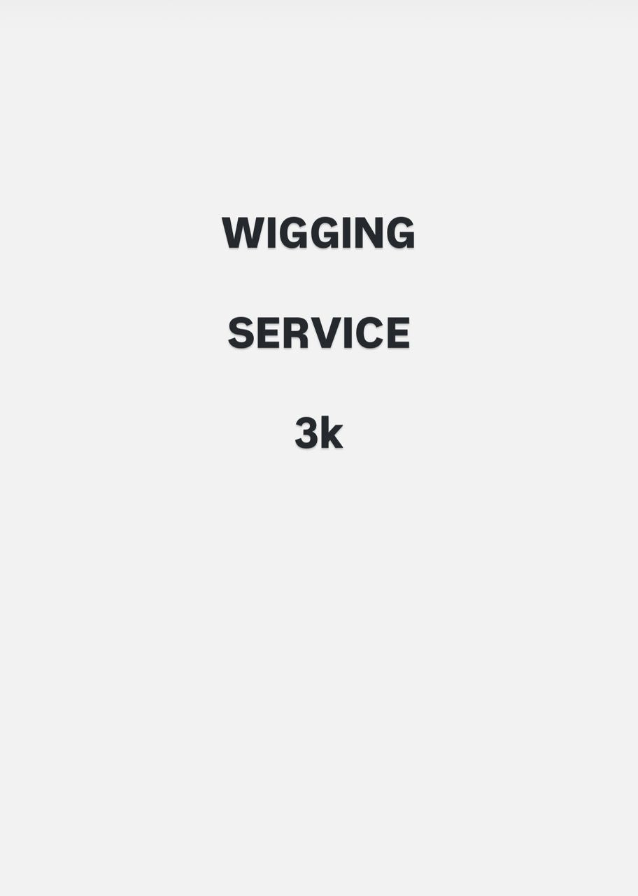 WIGGING SERVICE